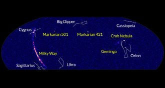 gamma ray map