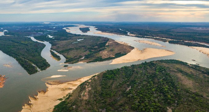 Coco River in Brazil