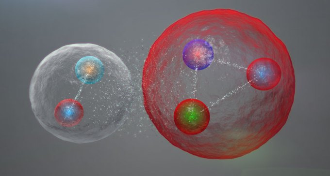 pentaquark illustration