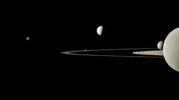 Saturn's moons