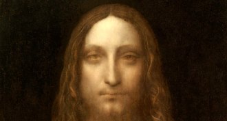 Salvator Mundi painting