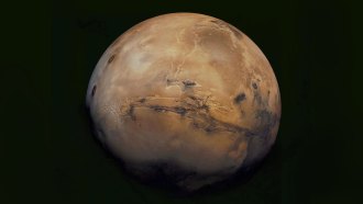 A picture of Mars