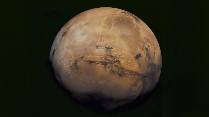 A picture of Mars