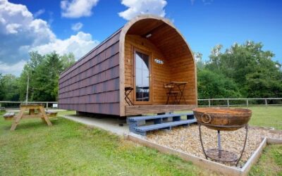 Glamping Suffolk with Swimming Pool Barn Owl Glade