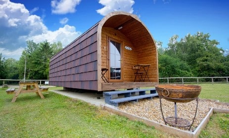 Glamping Suffolk with Swimming Pool Barn Owl Glade