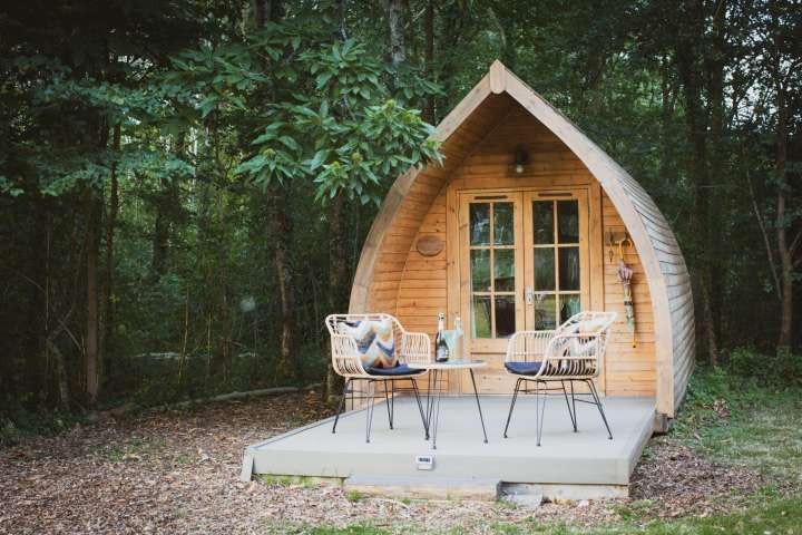 Glamping Pods and Group Hire with Foraging Experiences from just £35pp  at Bluebell Retreat near Worcester