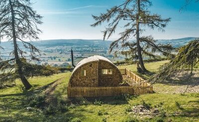 Glamping Yorkshire Hush Hush Pod Views