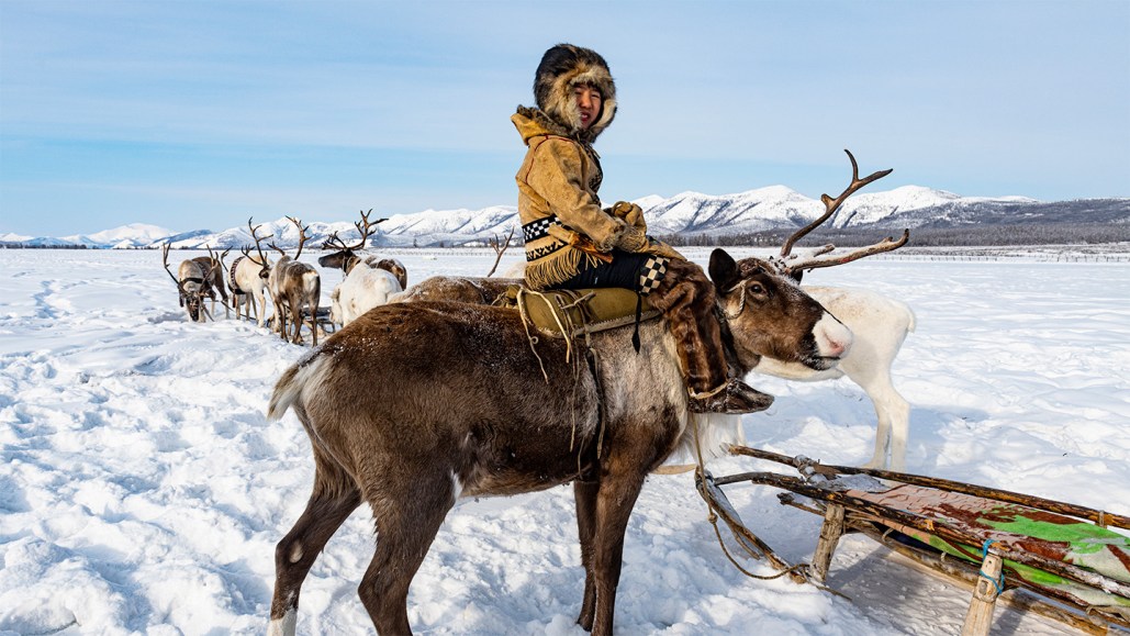 Evenki reindeer herders rely on environmental features to navigate.