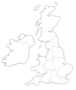 UK glamping map